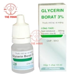 Glycerin borat 3%