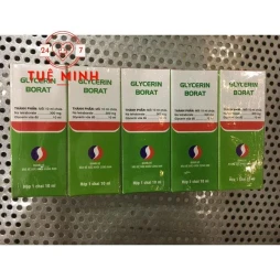 Glycerin borat quang xanh