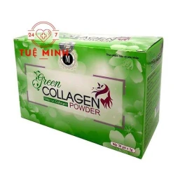 Green collagen powder