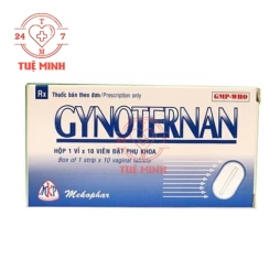 Gynoternan - Thuốc đặt âm đạo trị nhiễm khuẩn hiệu quả