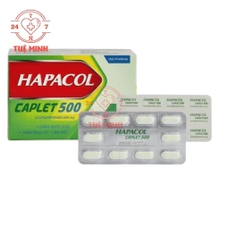 Hapacol Caplet 500 DHG Pharma - Thuốc giảm đau, hạ sốt