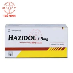 Hazidol 1,5mg Pymepharco - Thuốc điều trị nôn sau hoá trị, xạ trị 