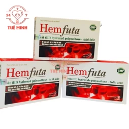 Hemfuta Fusi - Hỗ trợ bổ sung sắt, acid folic cho cơ thể