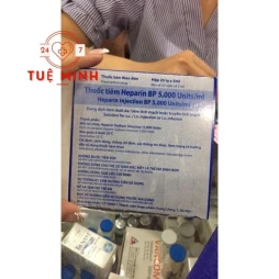 Heparin bp 5000 units/ml