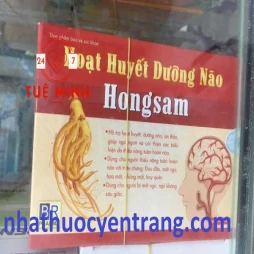 Hoạt huyết dưỡng não hongsam