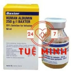 Human albumin baxter 25%