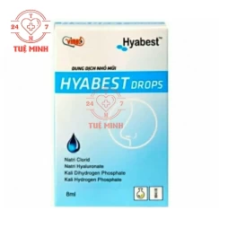 Hyabest Drops DK Pharma - Dung dịch nhỏ mũi của Việt Nam