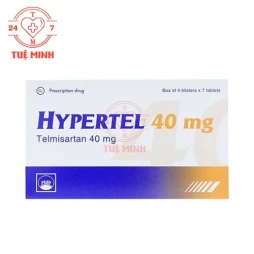 Hypertel 40mg Pymepharco - Thuốc điều trị cao huyết áp vô căn