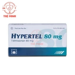 Hypertel 80mg Pymepharco - Thuốc điều trị cao huyết áp vô căn
