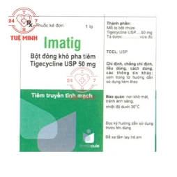 Imatig 50mg - Thuốc tiêm điều trị nhiễm khuẩn hiệu quả cao