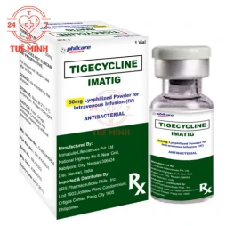 Imatig 50mg - Thuốc tiêm điều trị nhiễm khuẩn hiệu quả cao