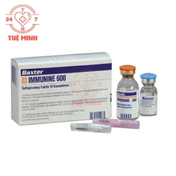 Immunine 600 Baxter - Cầm máu dùng và kiểm soát chảy máu phẫu thuật 