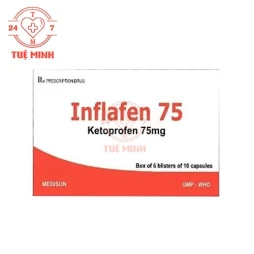 Inflafen 75 Medisun - Thuốc điều trị viêm khớp dạng thấp