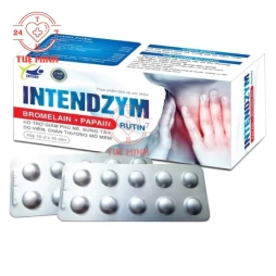 Intendzym Tradiphar - Hỗ trợ giảm phù nề, sưng tấy