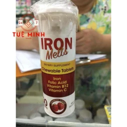 Iron melts
