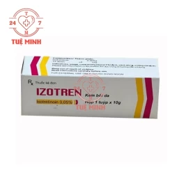 Izotren 0,05% - Thuốc điều trị mụn trứng cá từ nhẹ đến trung bình 