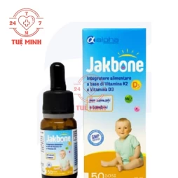 Jakbone 10ml Erbex - Thực phẩmh giúp hệ xương và sức đề kháng khoẻ mạnh của Ý