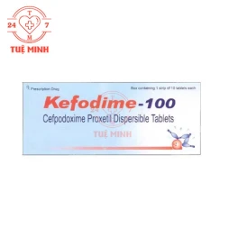 Kefodime-100 Tablets Medley Pharma - Viên uống điều trị nhiễm khuẩn