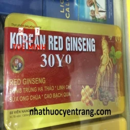 Korean red ginseng 30yo