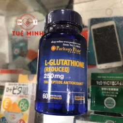 L - glutathione 250mg puritan pride 60 viên