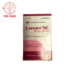 Lanam SC 200mg/ 28,5mg Imexpharm - Thuốc điều trị nhiễm khuẩn của Imexpharm