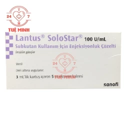 Bút tiêm lantus solostar 100units/ml - 3ml