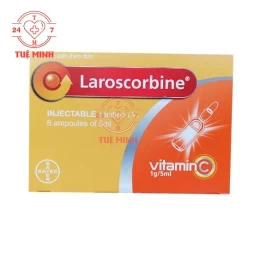 Laroscorbine 500mg/5ml Bayer - Thuốc bổ sung Vitamin C