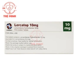 Lercatop 10mg Balkanpharma - Thuốc điều trị tăng huyết áp từ nhẹ đến trung bình