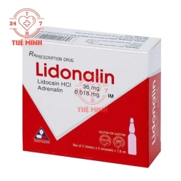 Lidonalin - Thuốc gây tê nha khoa hiệu quả của Vinphaco