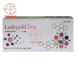 Lodegald-Des - Thuốc điều trị mày đay, viêm mũi dị ứng hiệu quả