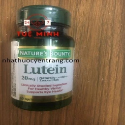 Lutein 20mg natures bounty