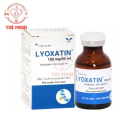 Lyoxatin 100mg/20ml Bidiphar - Thuốc điều trị bổ trợ ung thư