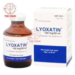 Lyoxatin 150mg/30ml Bidiphar - Thuốc điều trị ung thư đại-trực tràng