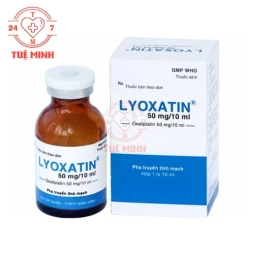 Lyoxatin 50mg/10ml Bidiphar - Thuốc điều trị ung thư đại-trực tràng