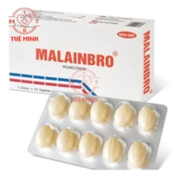 Malainbro 10mg Phil Inter Pharma - Viên đặt ấm đạo điều trị teo âm đạo