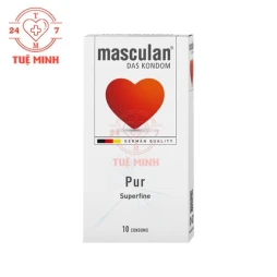 Masculan Pur Superfine - Bao cao su siêu mỏng của Đức