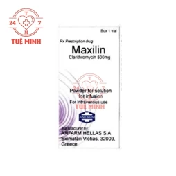 Maxilin 500mg - Thuốc điều trị nhiễm khuẩn hiệu quả đường tiêm