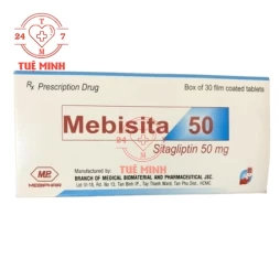 Mebisita 50mg - Sitagliptin 50mg Mebiphar