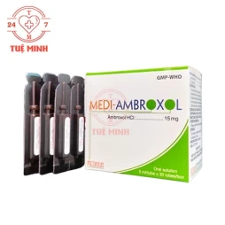 Medi-Ambroxol 15mg/5ml Medisun - Thuốc tiêu chất nhầy đường hô hấp