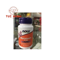 Melatonin 3mg now foods hộp 60 viên