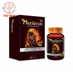 Menteron Santex - Hỗ trợ bổ thận, tráng dương