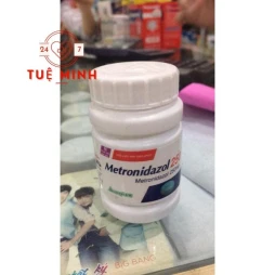 Metronidazol 250mg lọ 100 viên