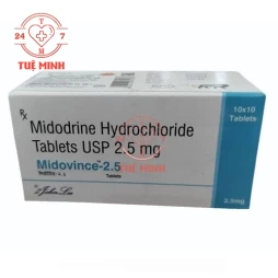 Midovince 2,5mg - Midodrine 2,5mg John Lee