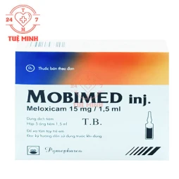 Mobimed inj. 15mg/1,5ml Pymepharco -  Thuốc điều trị viêm đau mạn tính