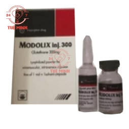Modolix inj 300 Pymepharco - Thuốc tiêm hỗ trợ làm giảm độc tính xạ trị, hoá chất