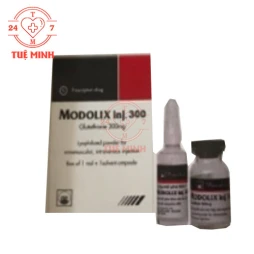 Modolix inj 300 Pymepharco - Thuốc tiêm hỗ trợ làm giảm độc tính xạ trị, hoá chất