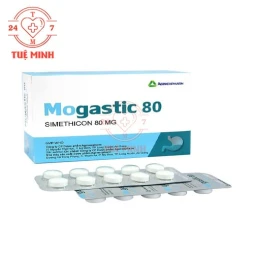 Mogastic 80 Agimexpharm - Thuốc chống đầy hơi