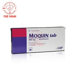 Moquin Tab 400mg Pymepharco - Thuốc điều trị nhiễm khuẩn