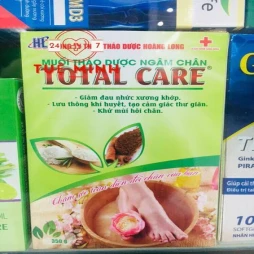 Muối thảo dược ngâm chân total care 350g