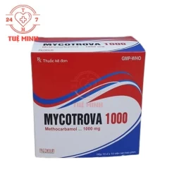 Mycotrova 1000 - Hỗ trợ điều trị triệu chứng trong đau co thắt cơ bắp